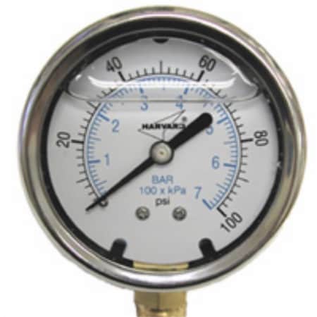 American Granby Lead Free Liquid Filled Pressure Gauge AM600988